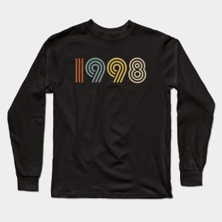 1998 Birth Year Retro Style Long Sleeve T-Shirt